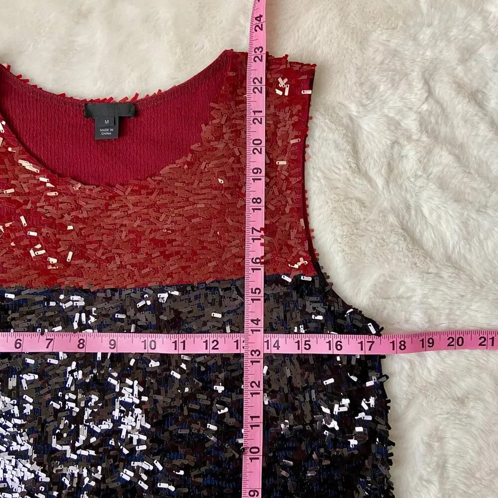 J. Crew Sequin Tank Top